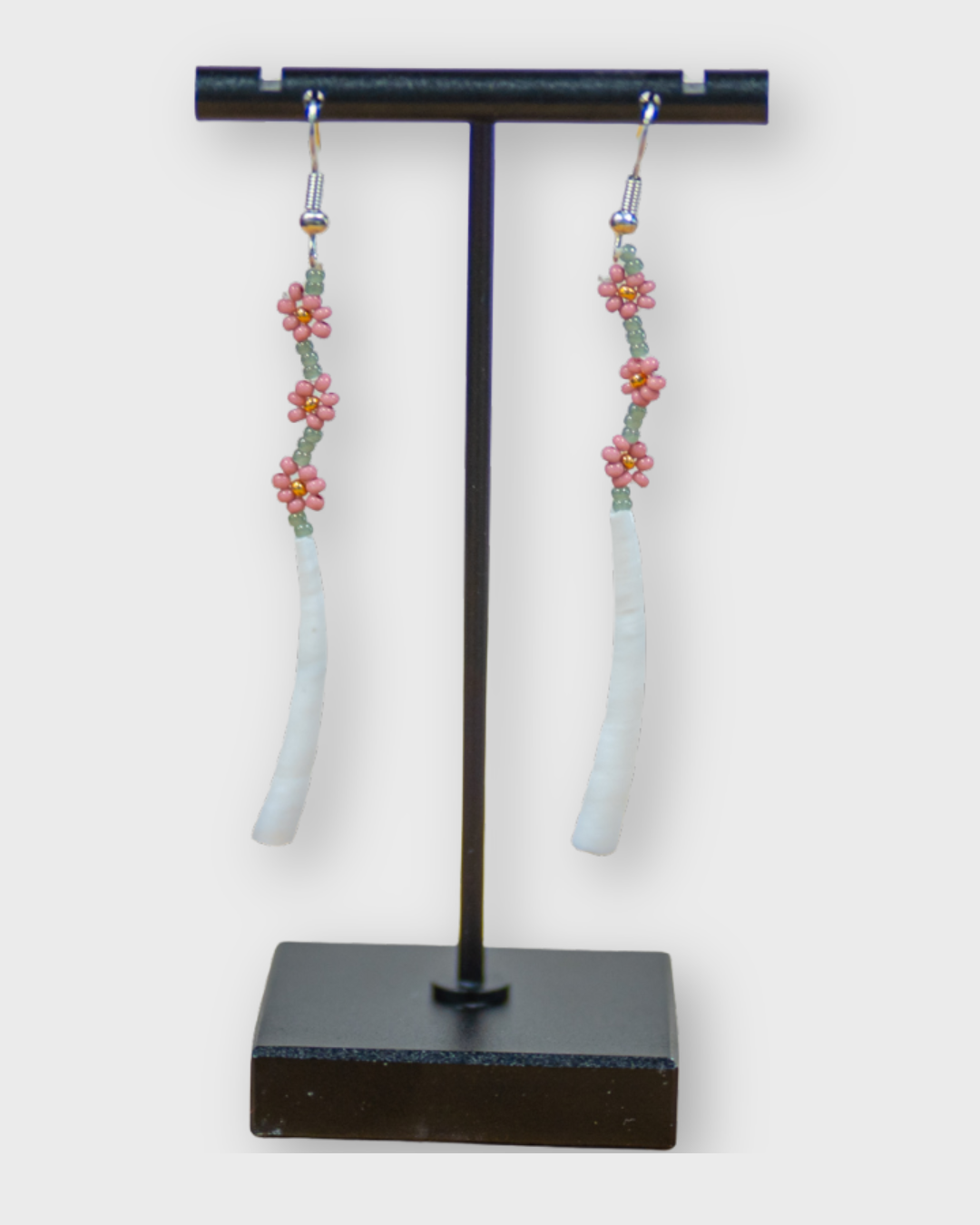 KJ - Yellow Floral Dangles