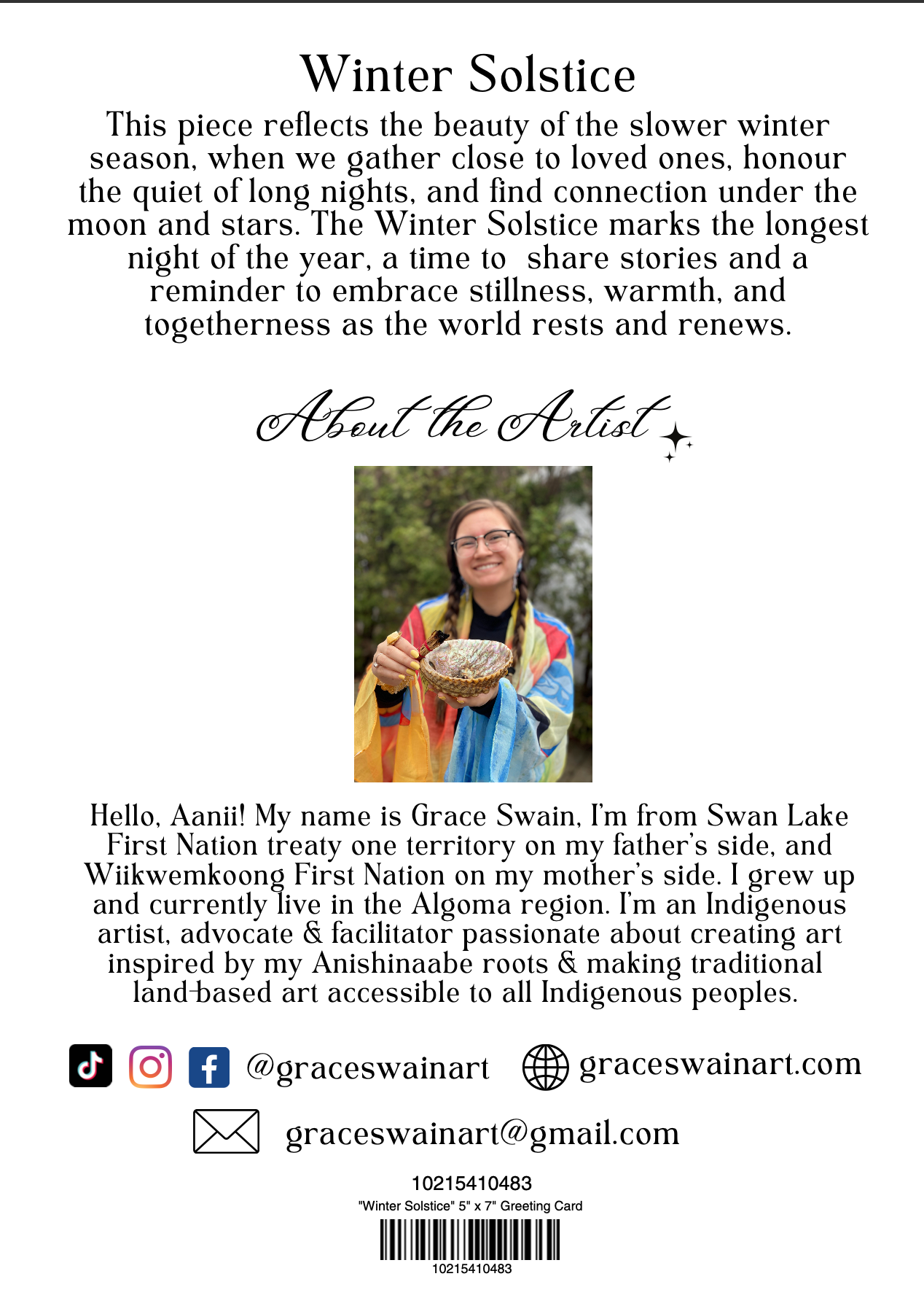 Greeting Cards - Grace Swain