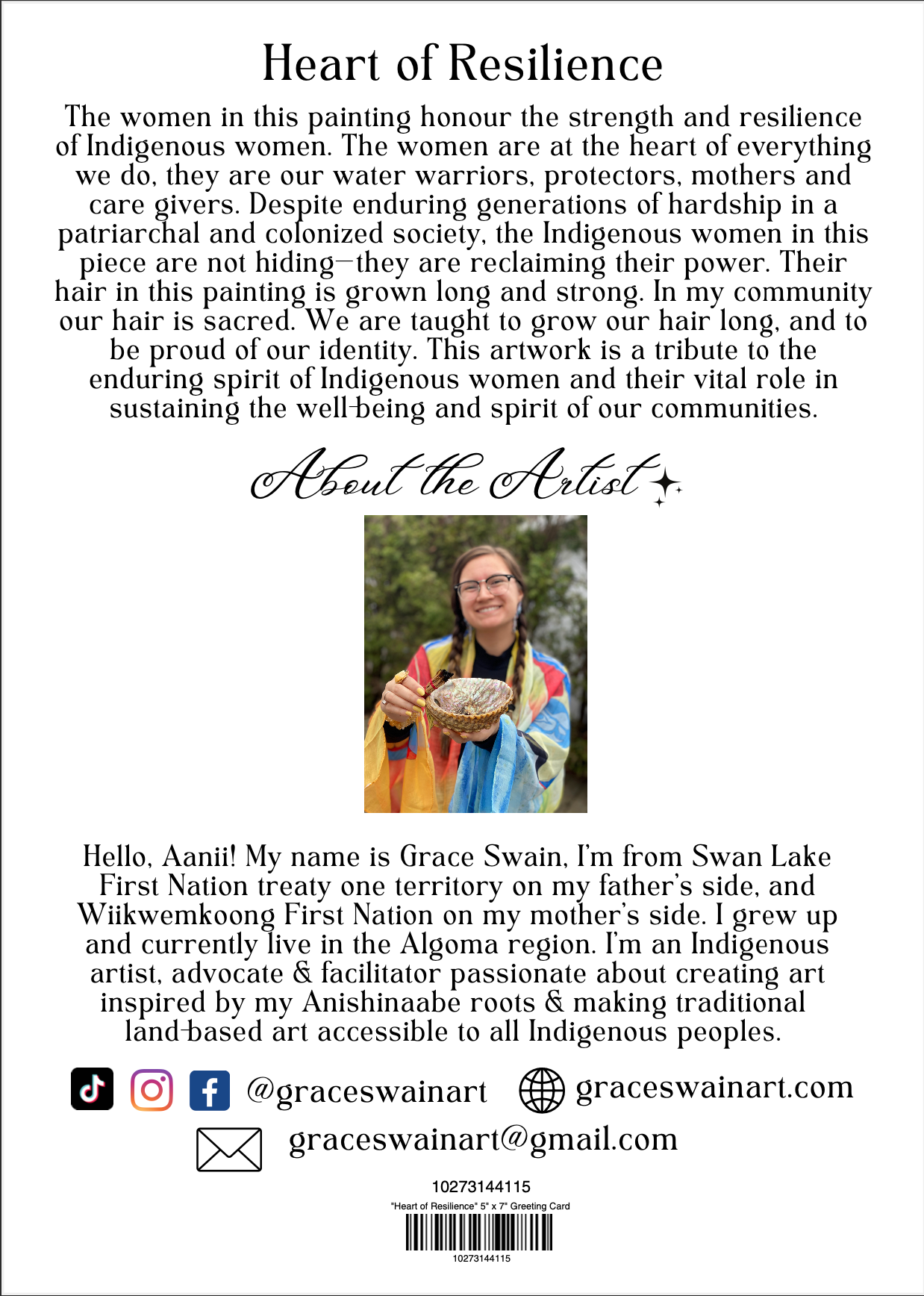 Greeting Cards - Grace Swain