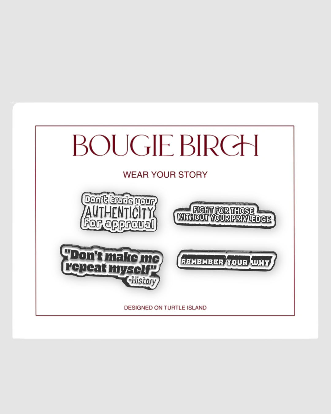 BB - Teachings Bundle Pins
