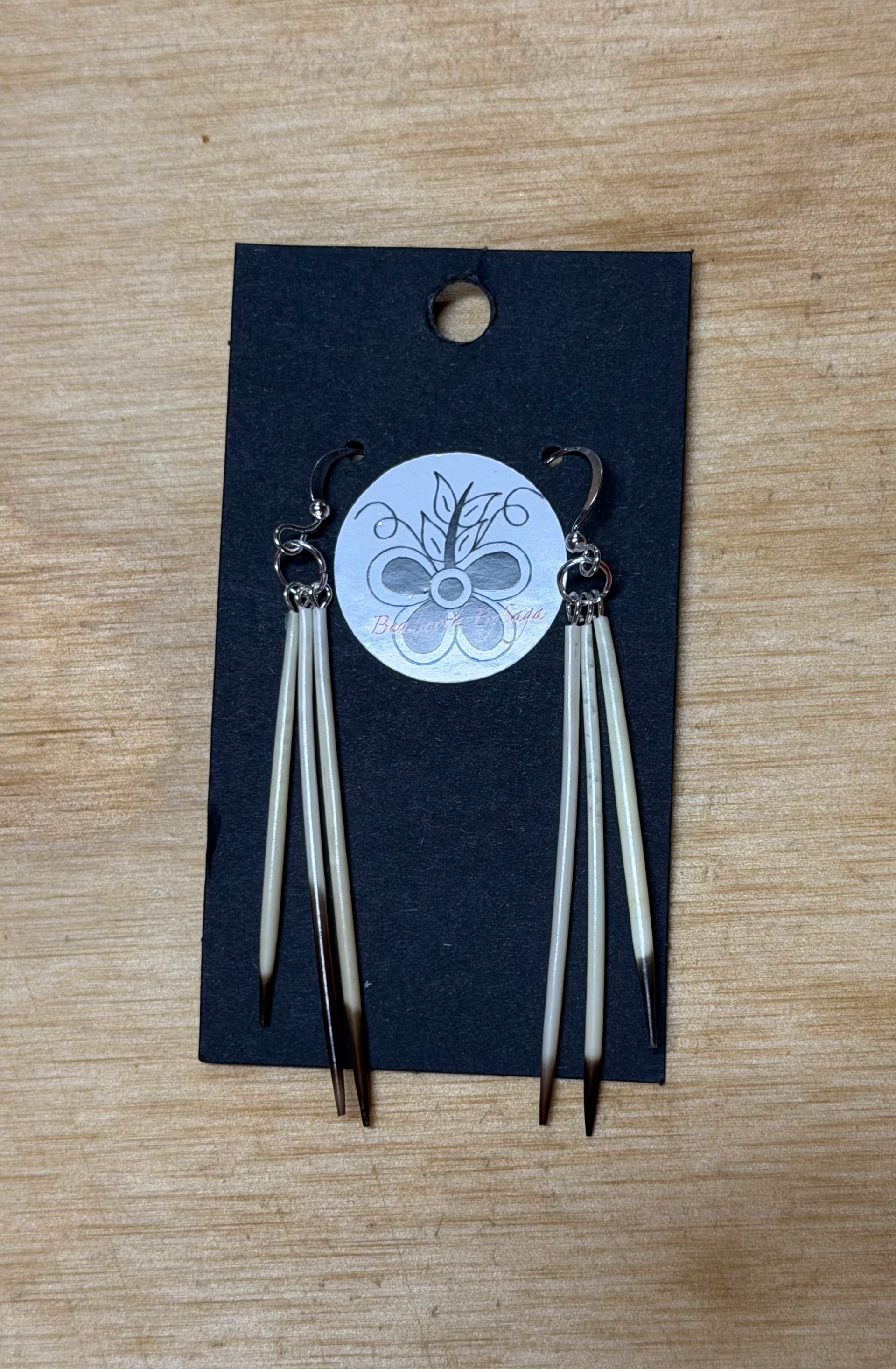 simple quill earrings