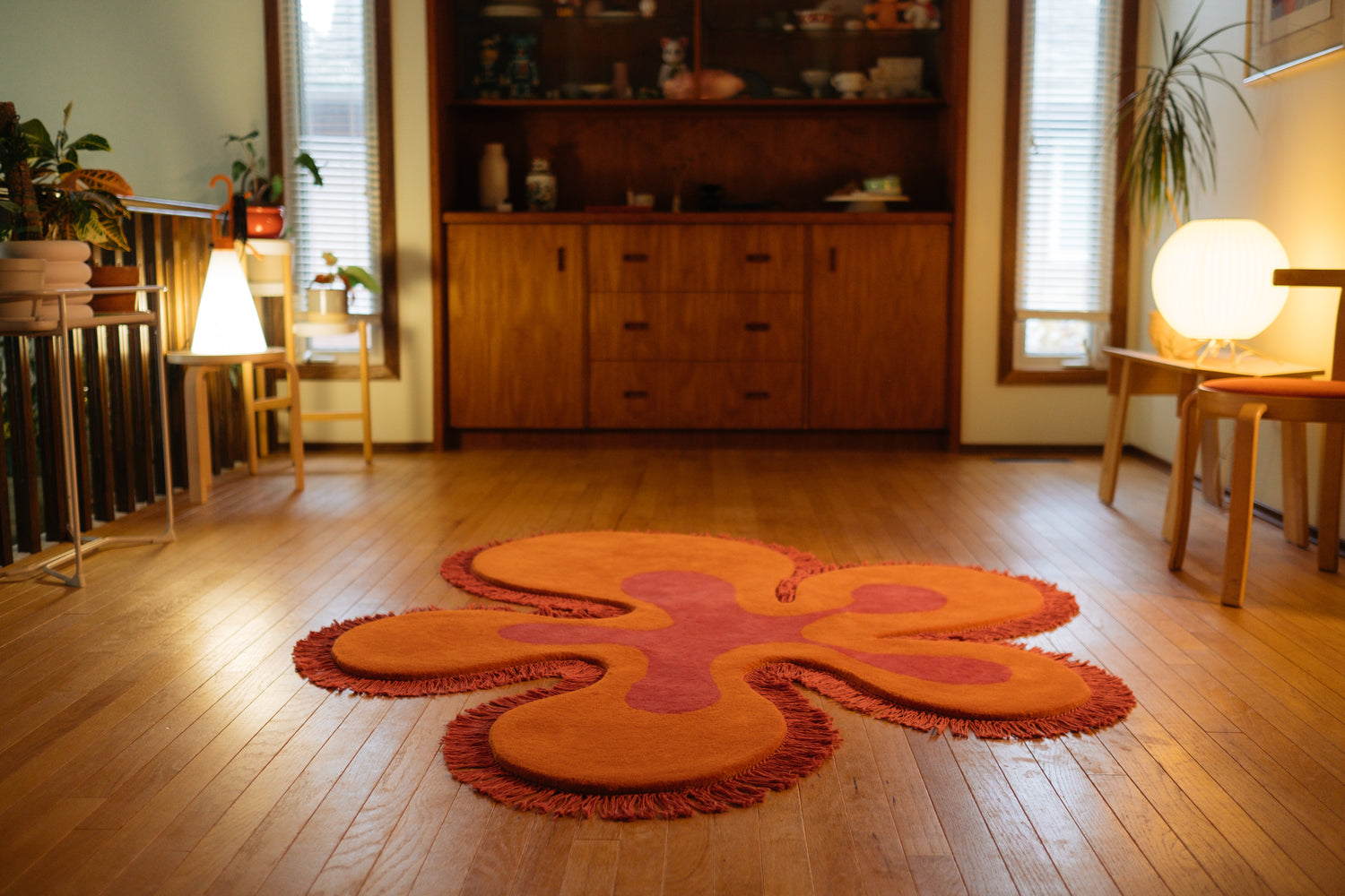 Rashelle Groovy Flub - Orange/Pink