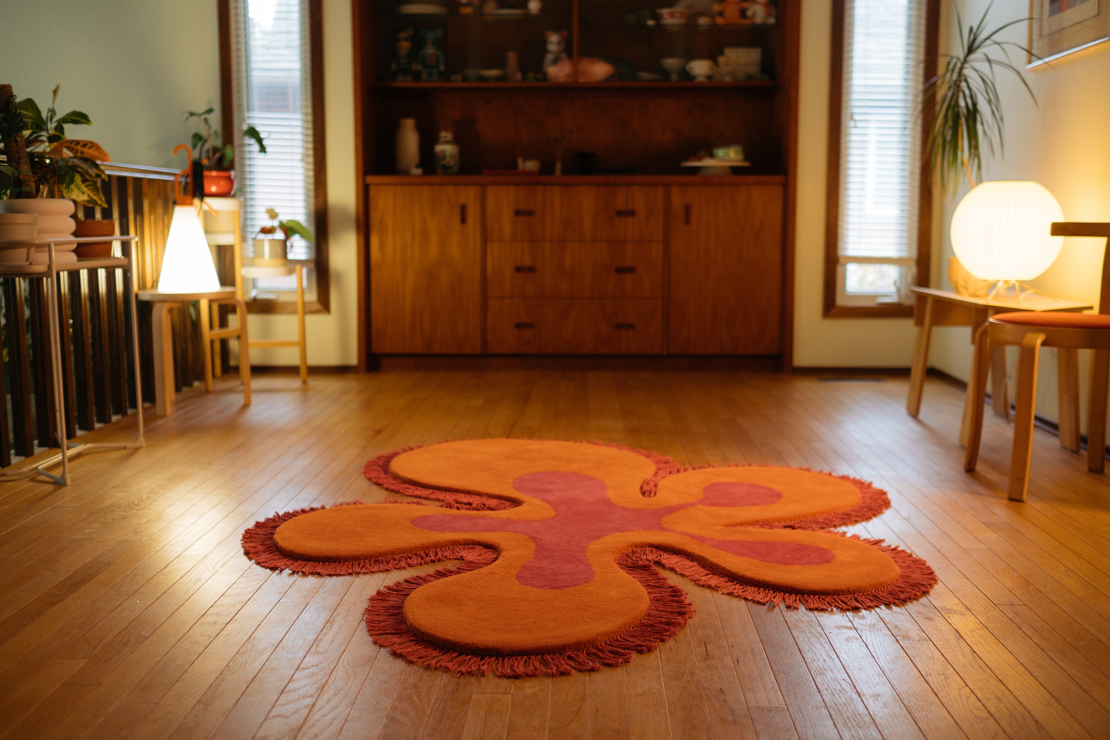 Rashelle Groovy Flub - Orange/Pink