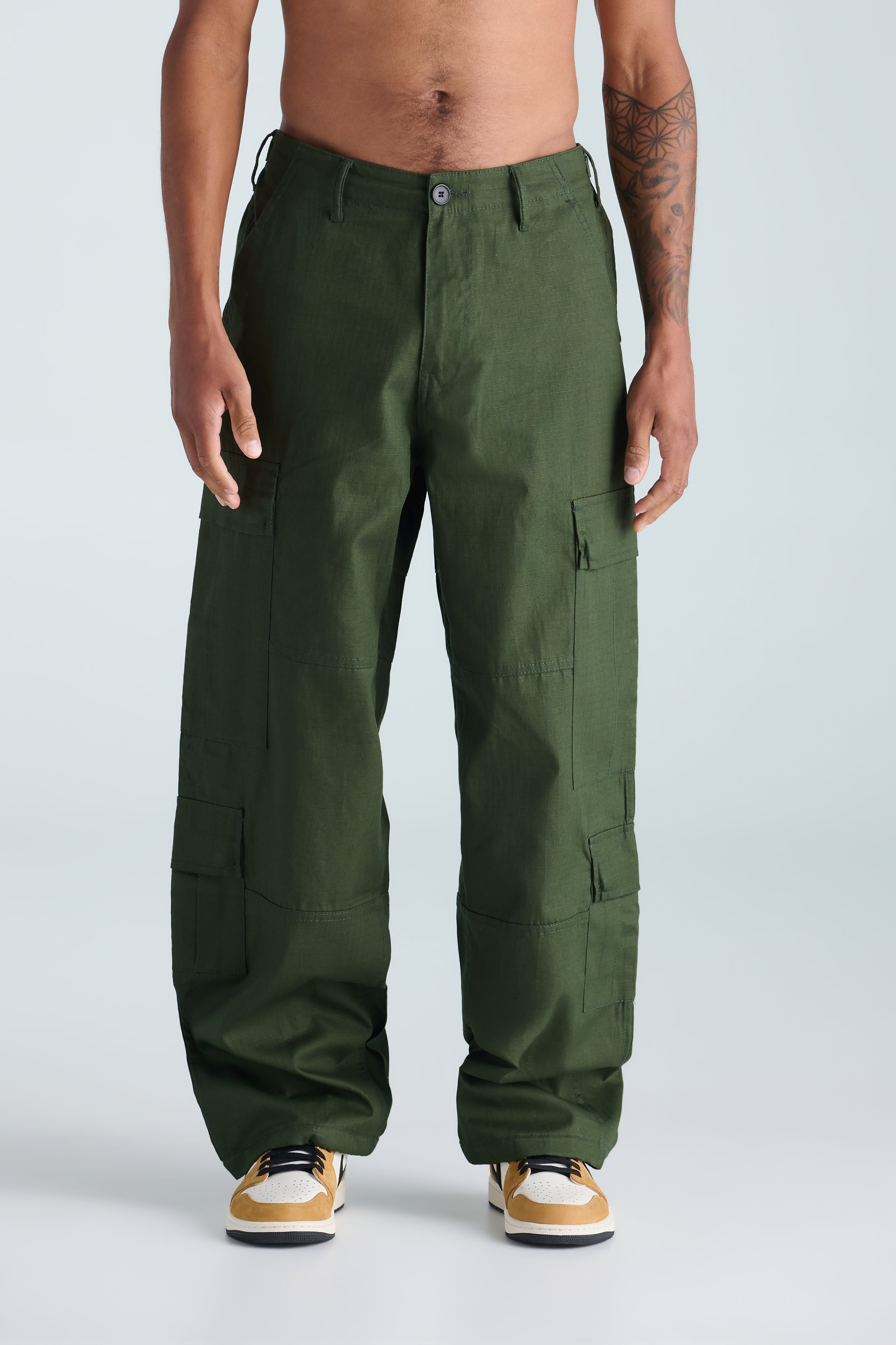 Medicine Cargo Pant - Army Green