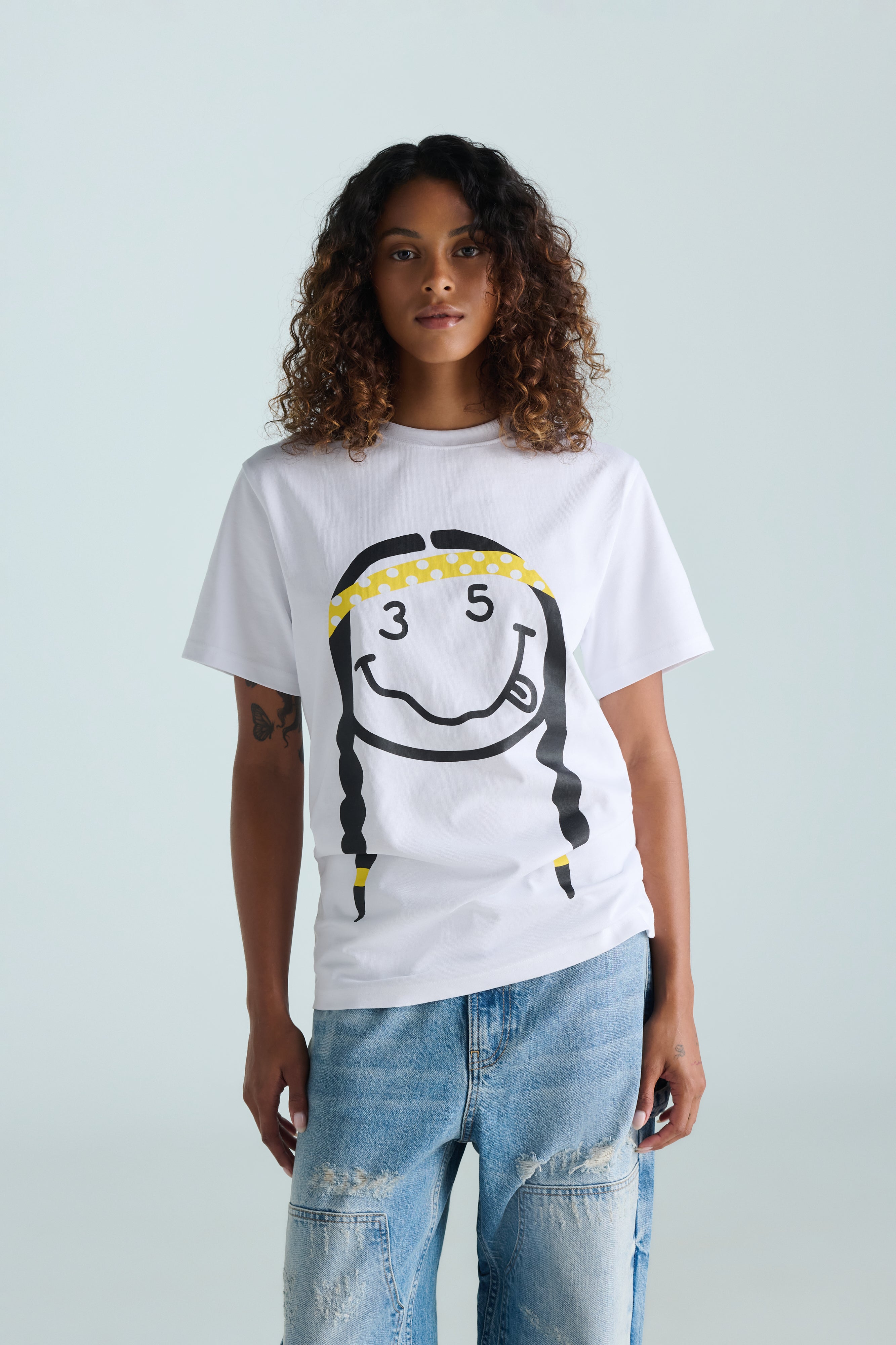 Nevermind Tee - White
