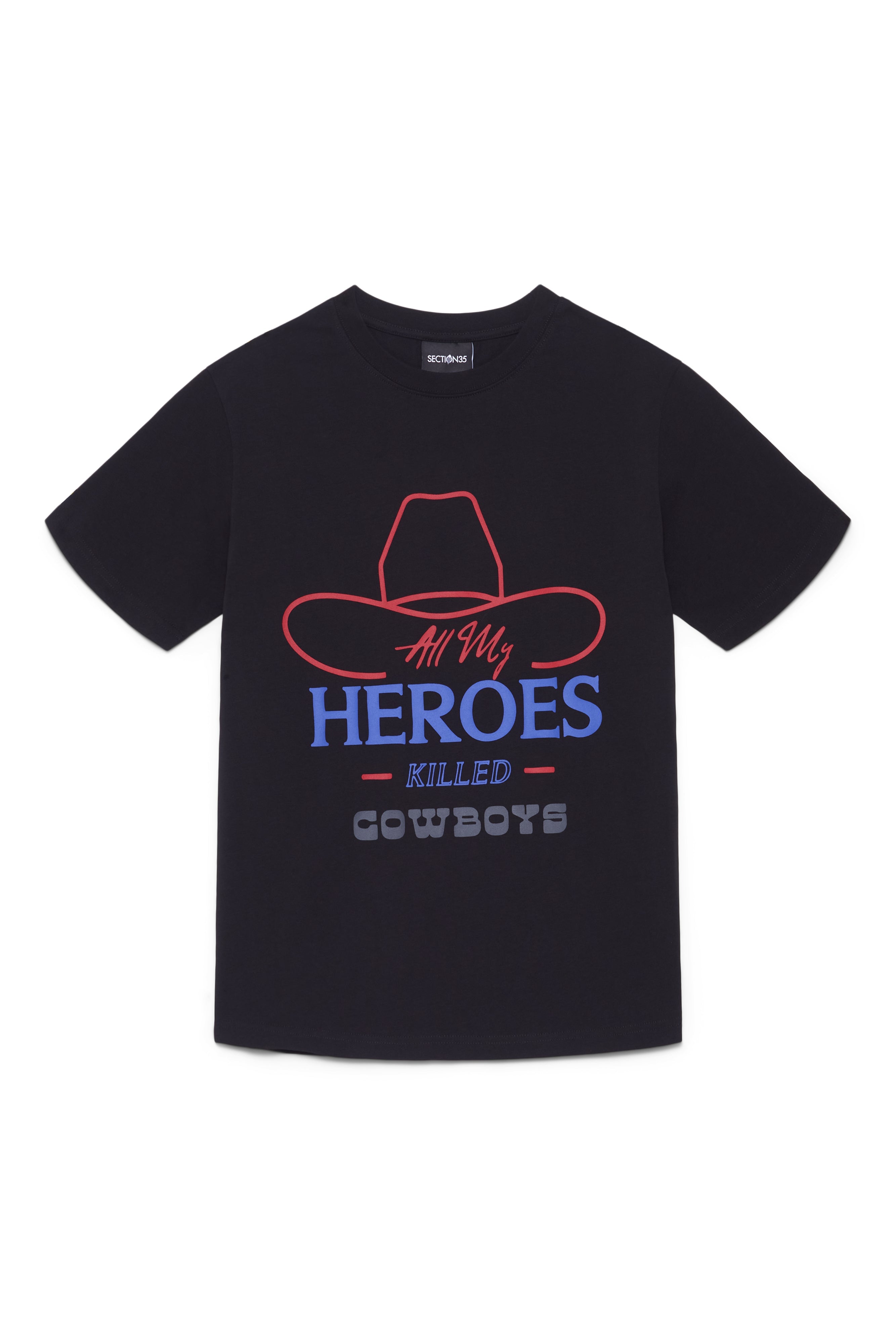 All My Heroes Tee - Black