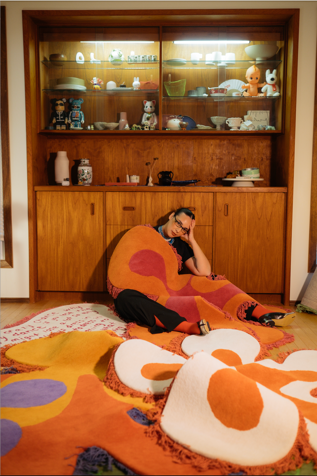 Rashelle Groovy Flub - Orange/Pink