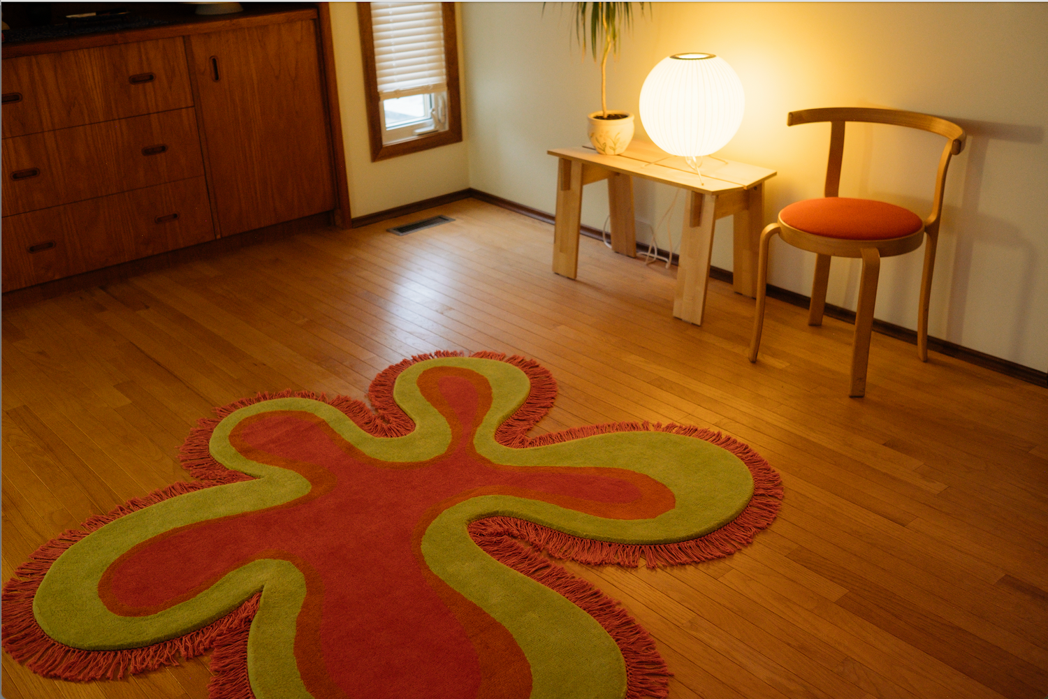 Rashelle Groovy Flub - Orange/Pink/Green