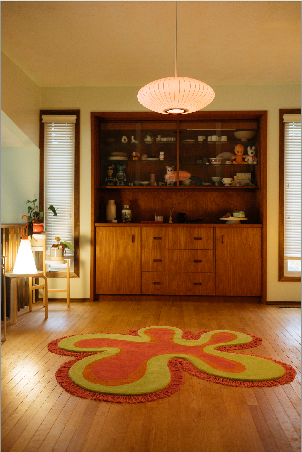 Rashelle Groovy Flub - Orange/Pink/Green