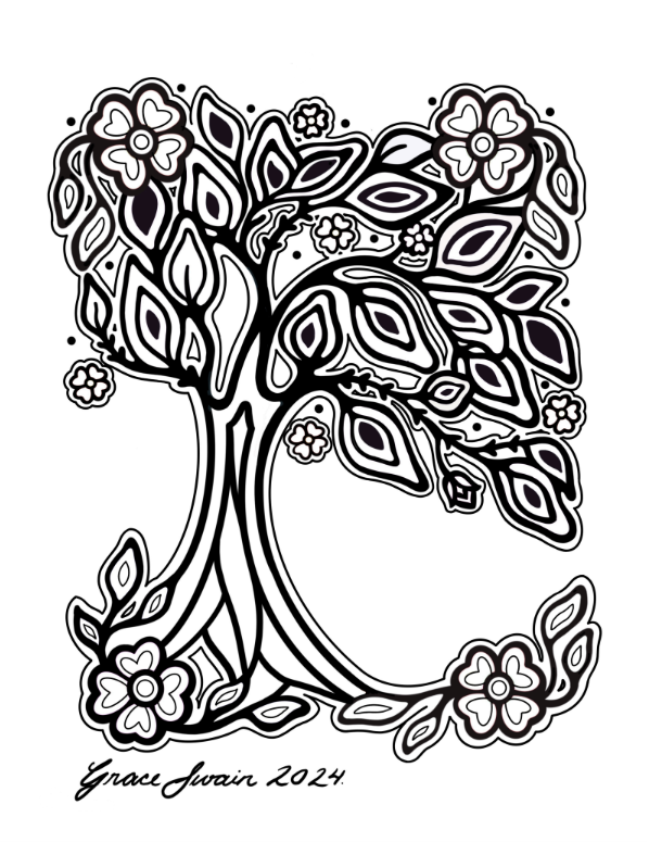 Grace Swain Colouring Book