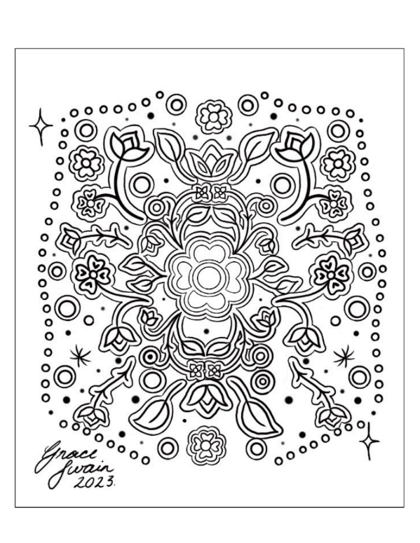 Grace Swain Colouring Book