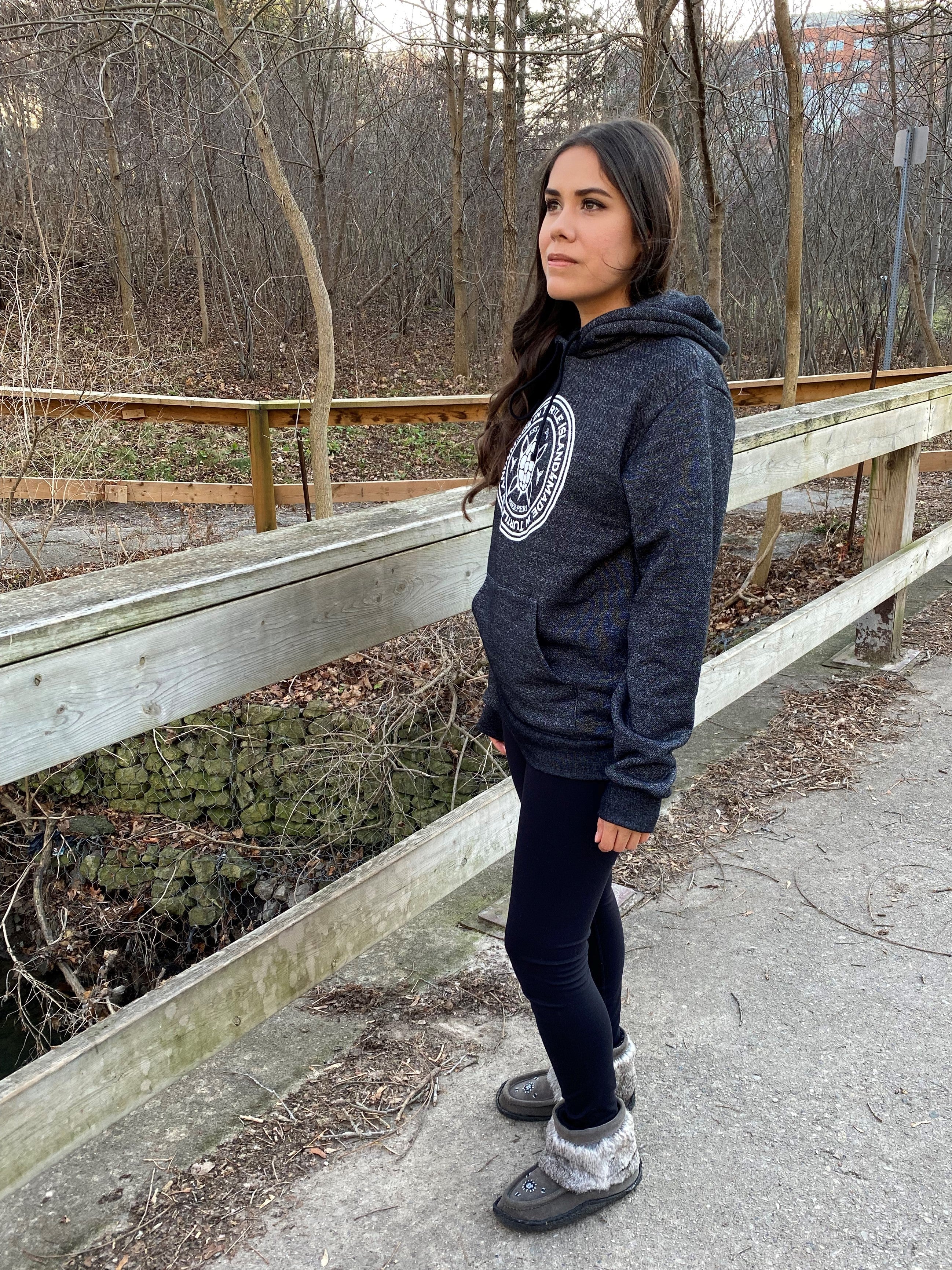 Made in Turtle Island Marled Hoodie