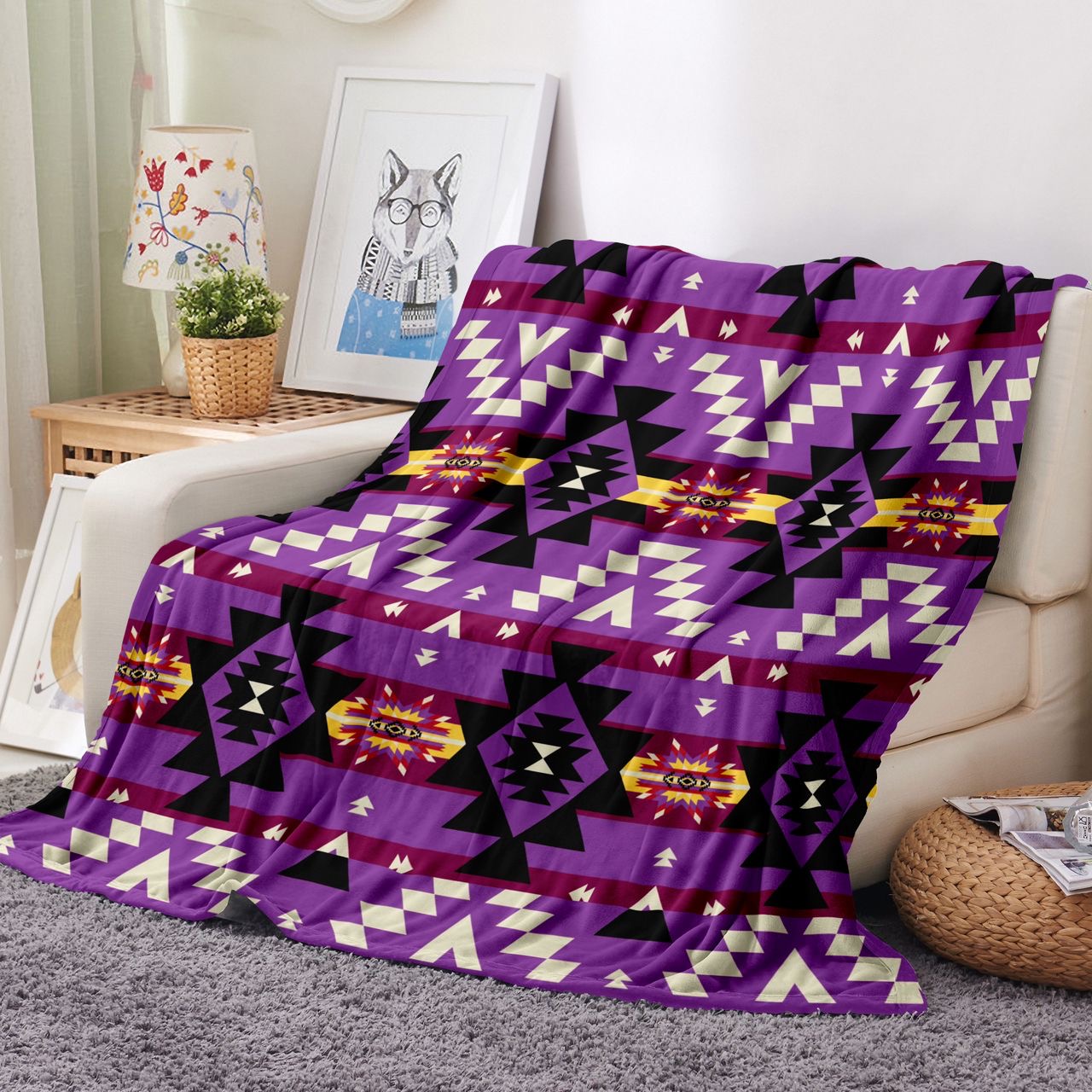 Fleece Throw Blankets