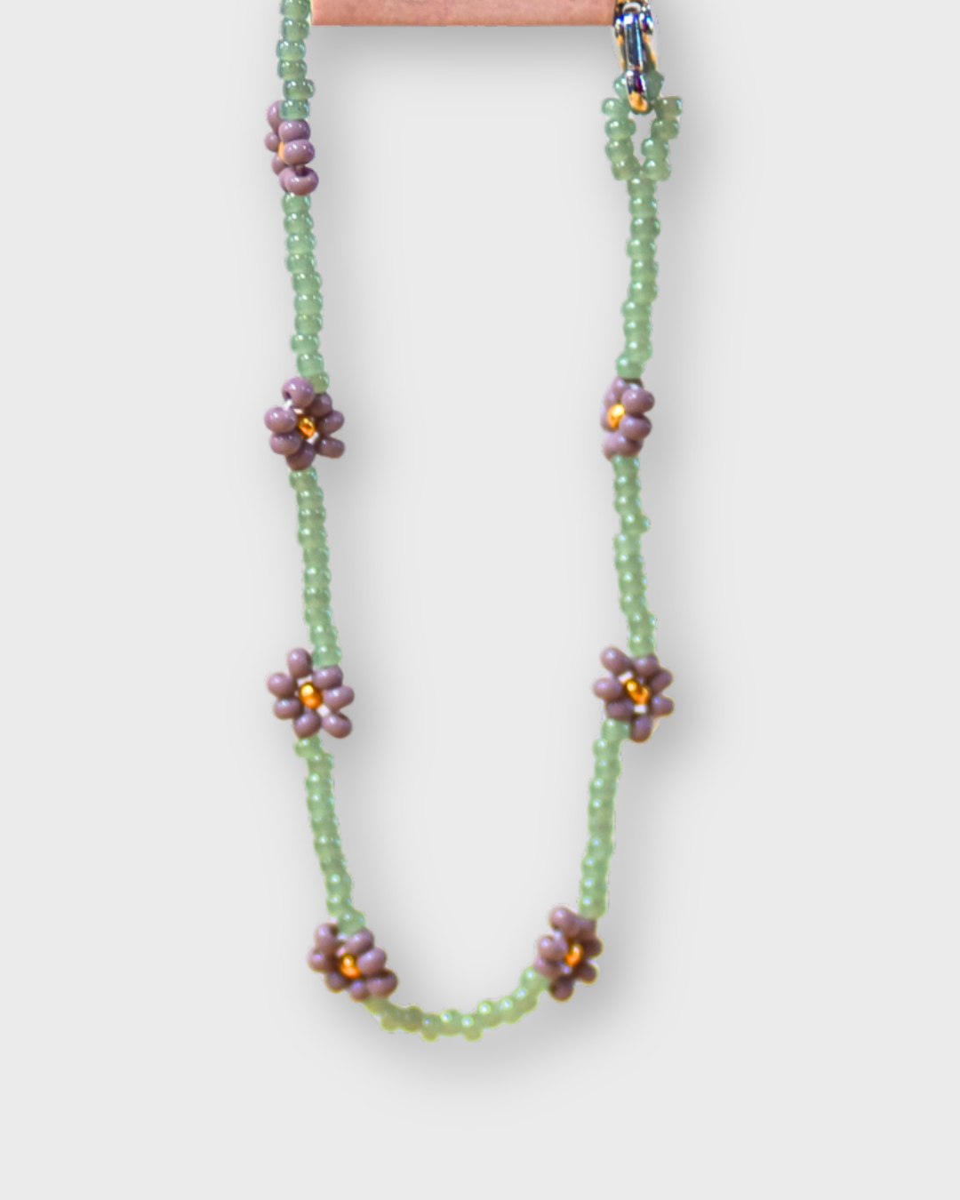 KJ - Beaded Floral Bracelet