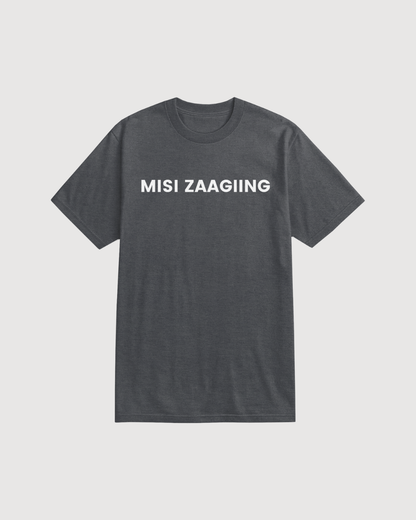 misi zaagiing - more than land: t-shirt