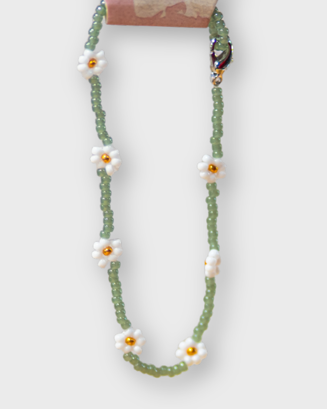 KJ - Beaded Floral Bracelet