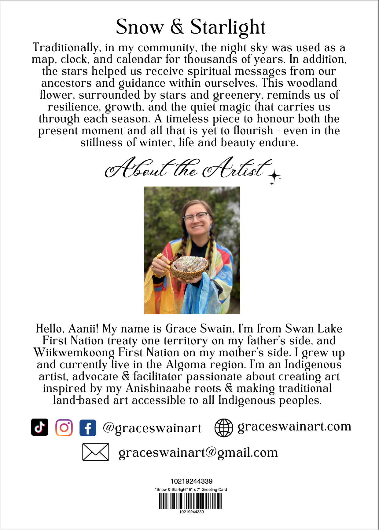 Greeting Cards - Grace Swain