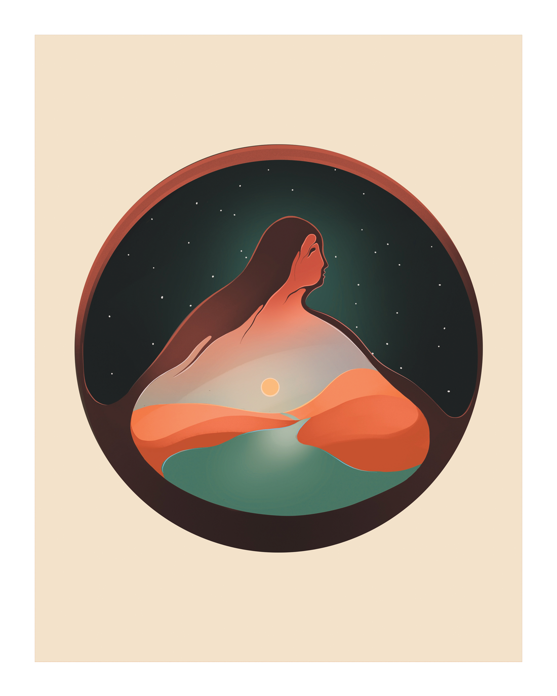 &quot;Aki-Earth&quot; Open Edition Print