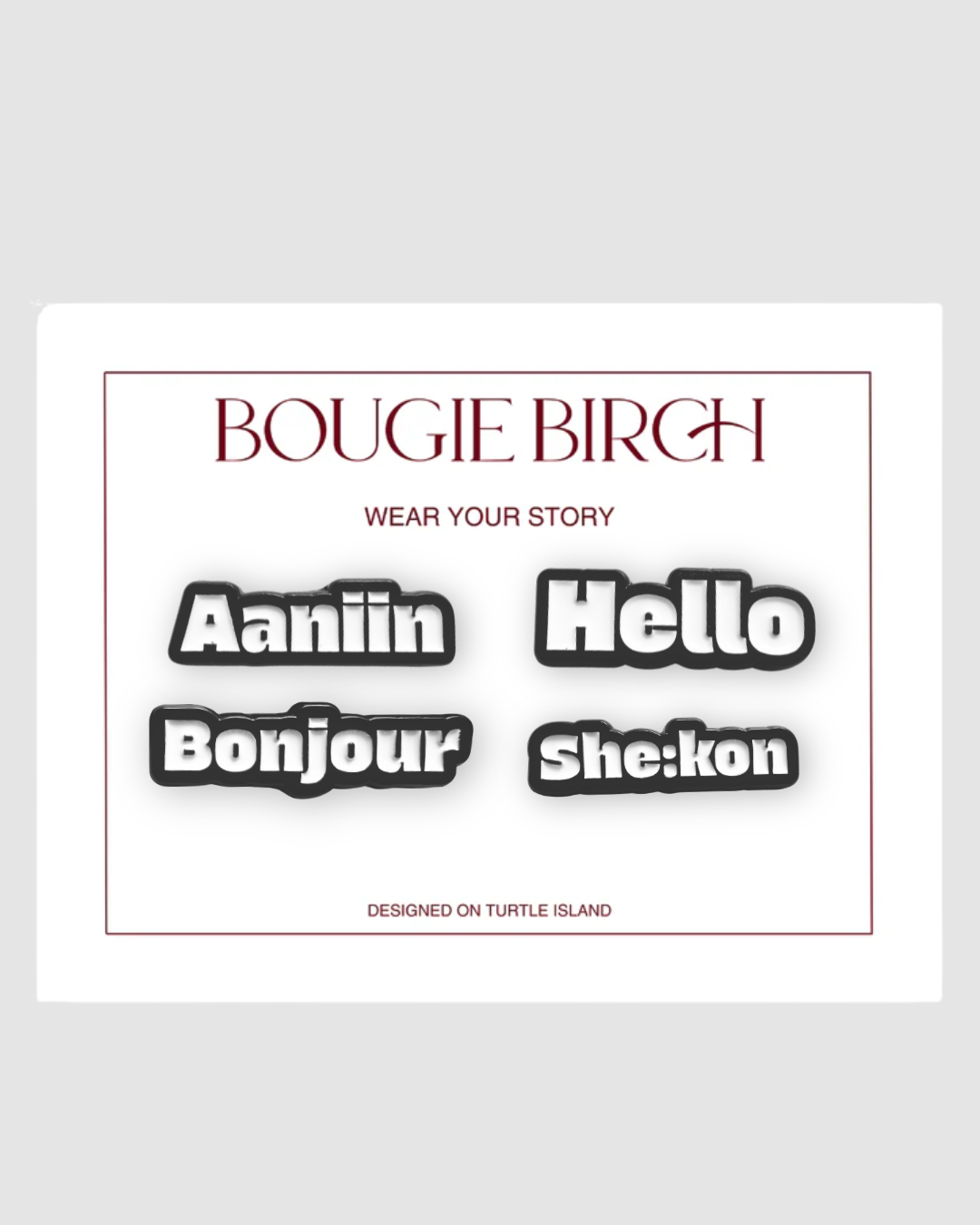 BB - Language Bundle Pins