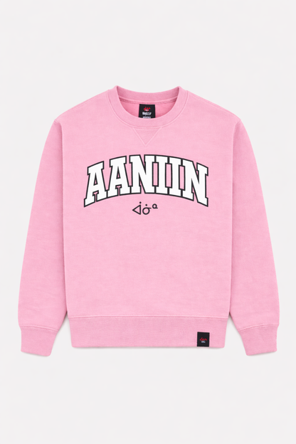 oginiiwaande [pink] VARSITY Crewneck- PRE ORDER