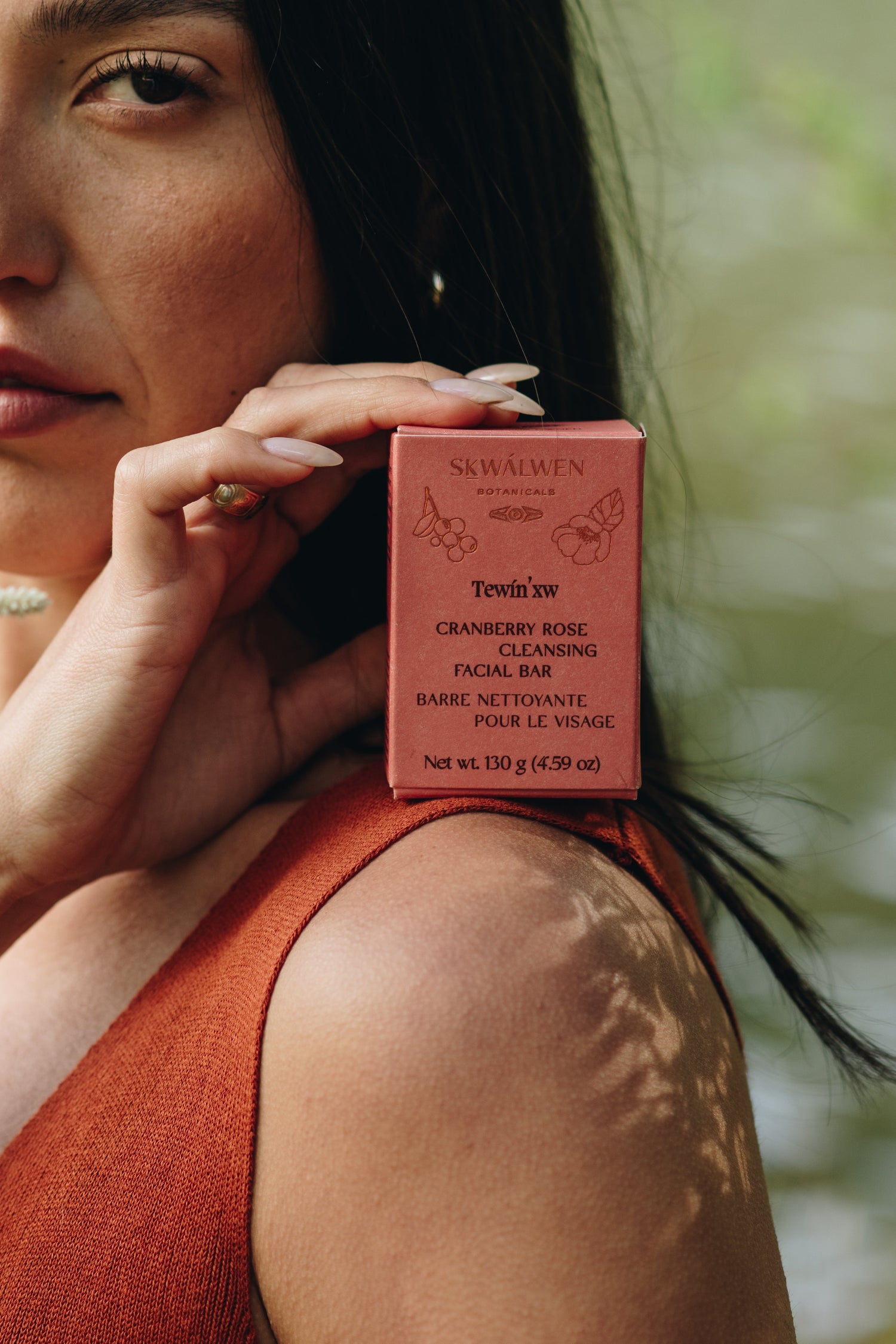 Tewin’xw Cranberry Rose Cleansing Facial Bar