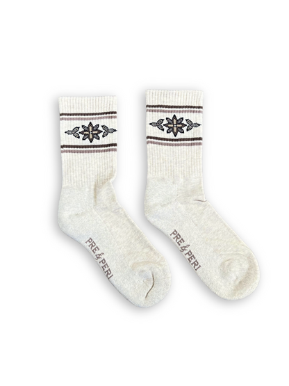 Athletic Flower Socks
