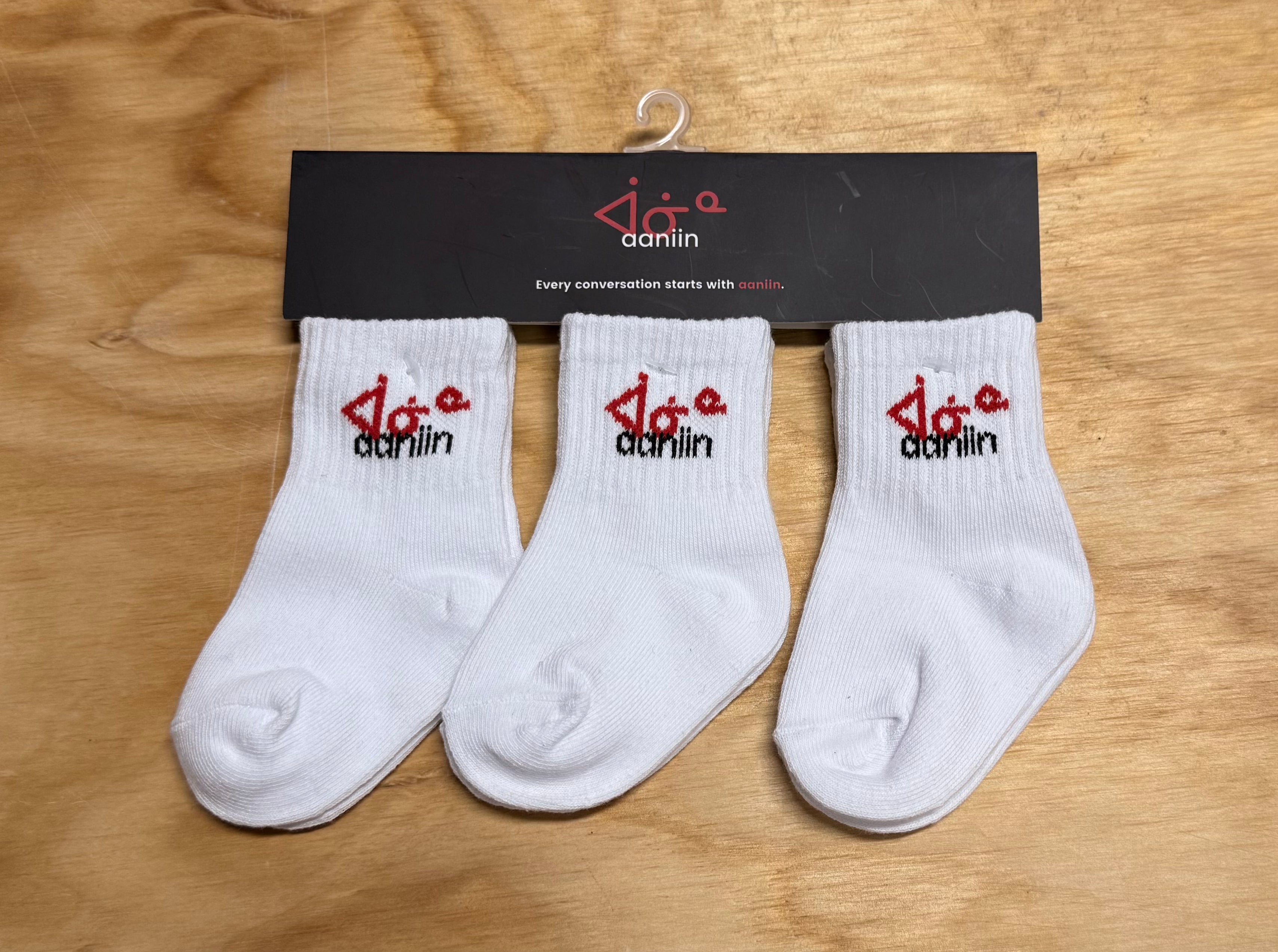 biibiiyens aaniin socks