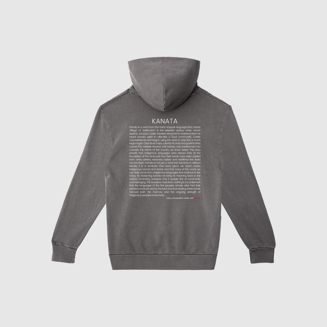 kanata - more than land: hoodie