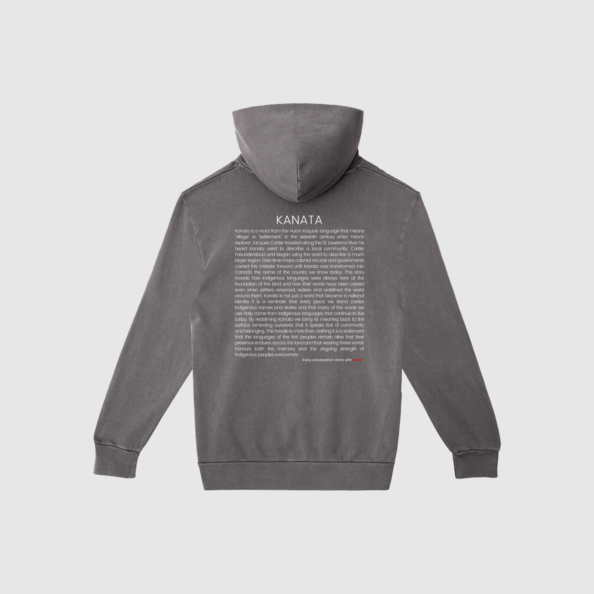 kanata - more than land: hoodie