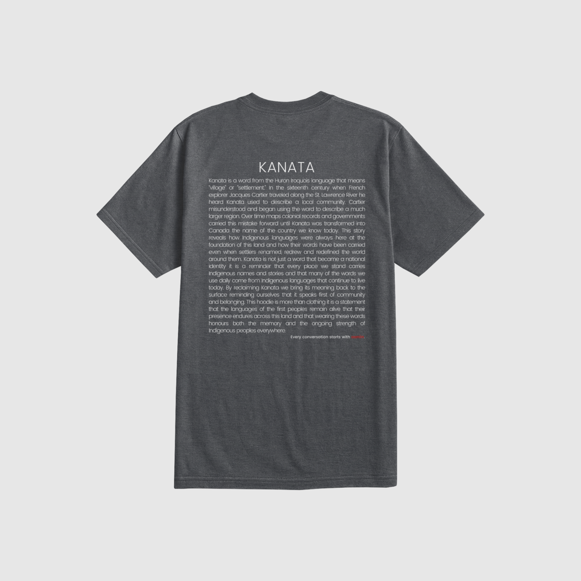 Kanata - more than land: t-shirt