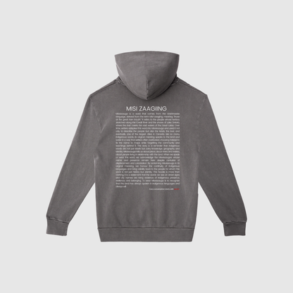 misi zaagiing - more than land: hoodie