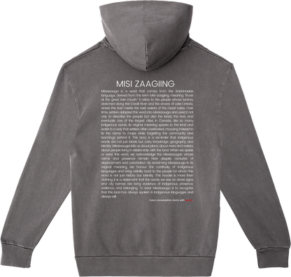 misi zaagiing - more than land: hoodie