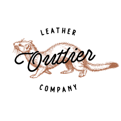 Outlier Leather Company logo in a square format