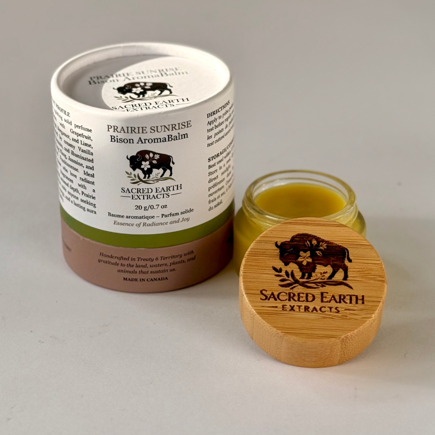 Prairie Sunrise Bison AromaBalm