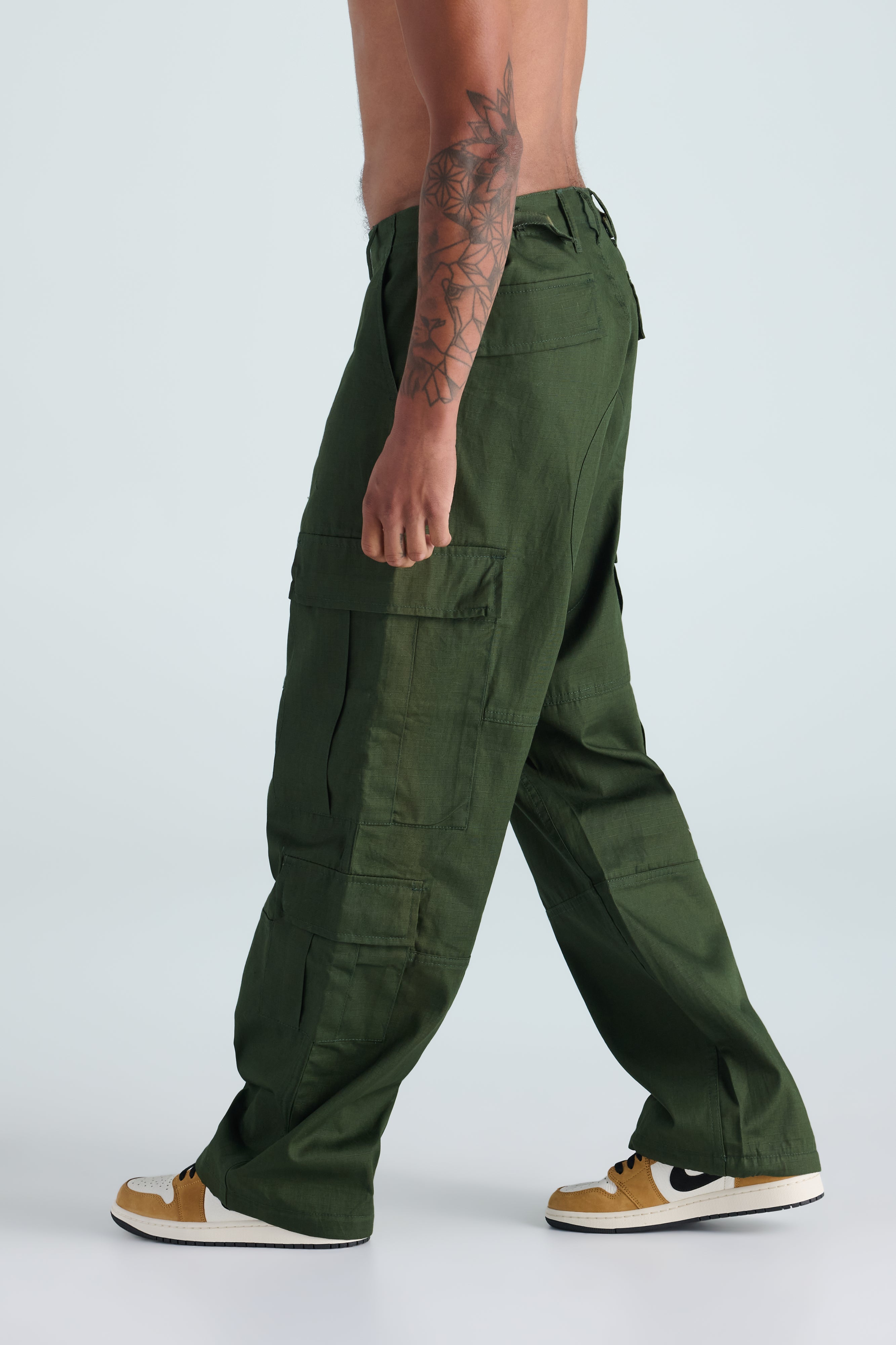 Medicine Cargo Pant - Army Green