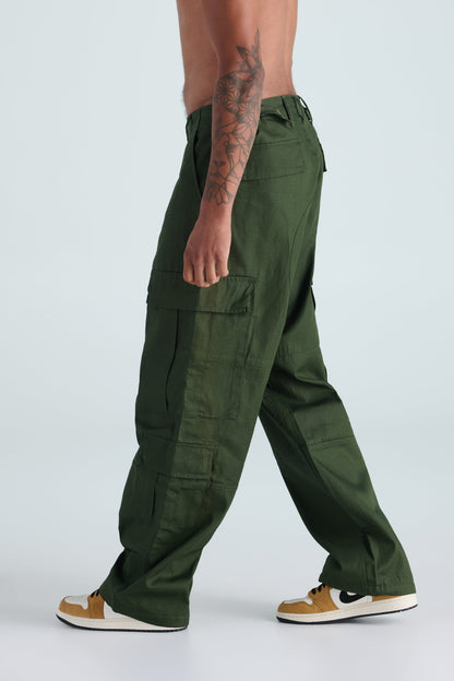 Medicine Cargo Pant - Army Green