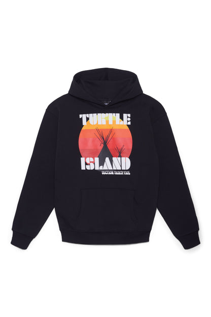 Turtle Island Re-Issue Hoodie - Black