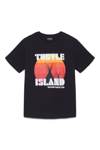 Turtle Island Re-Issue Tee - Black