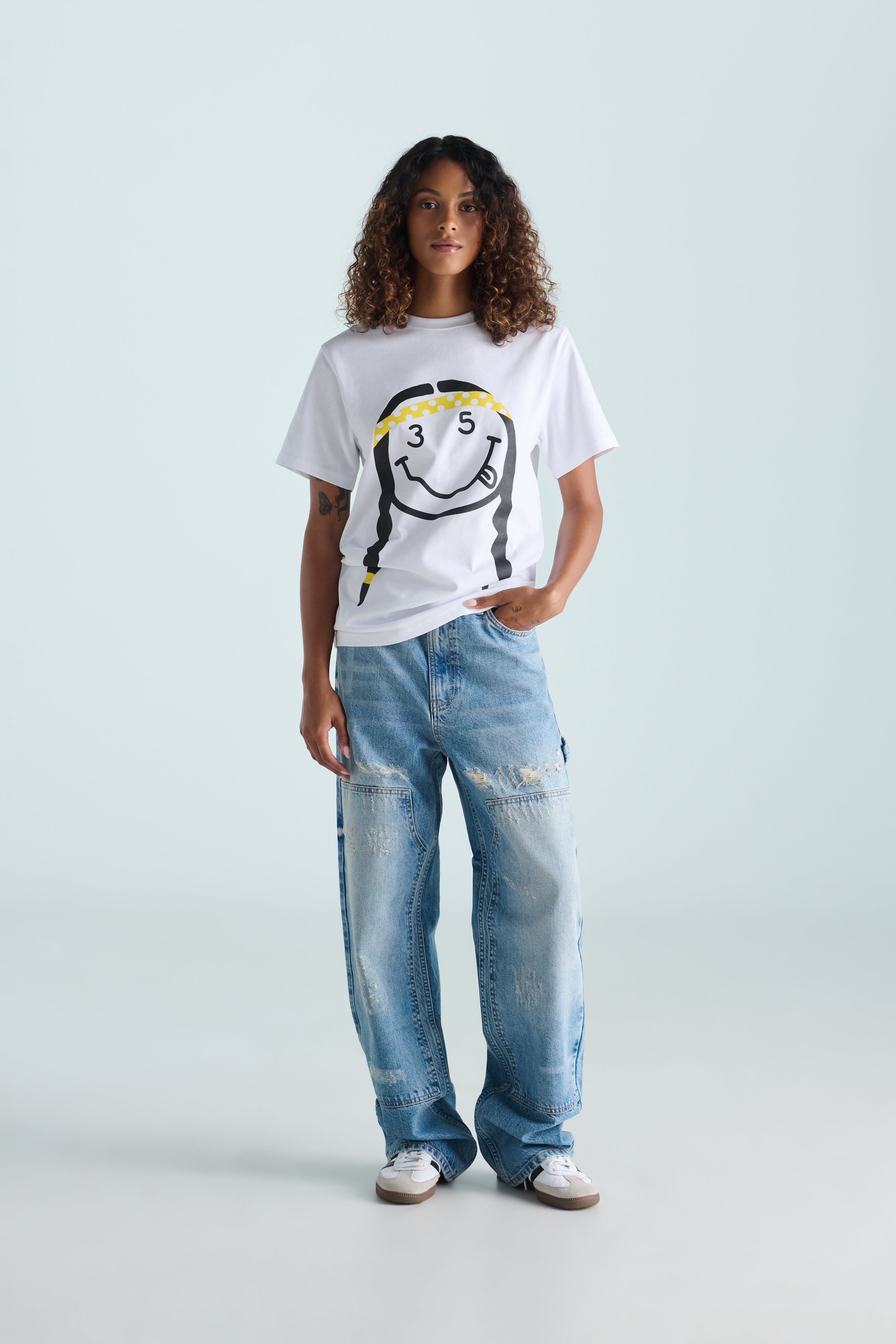 Nevermind Tee - White