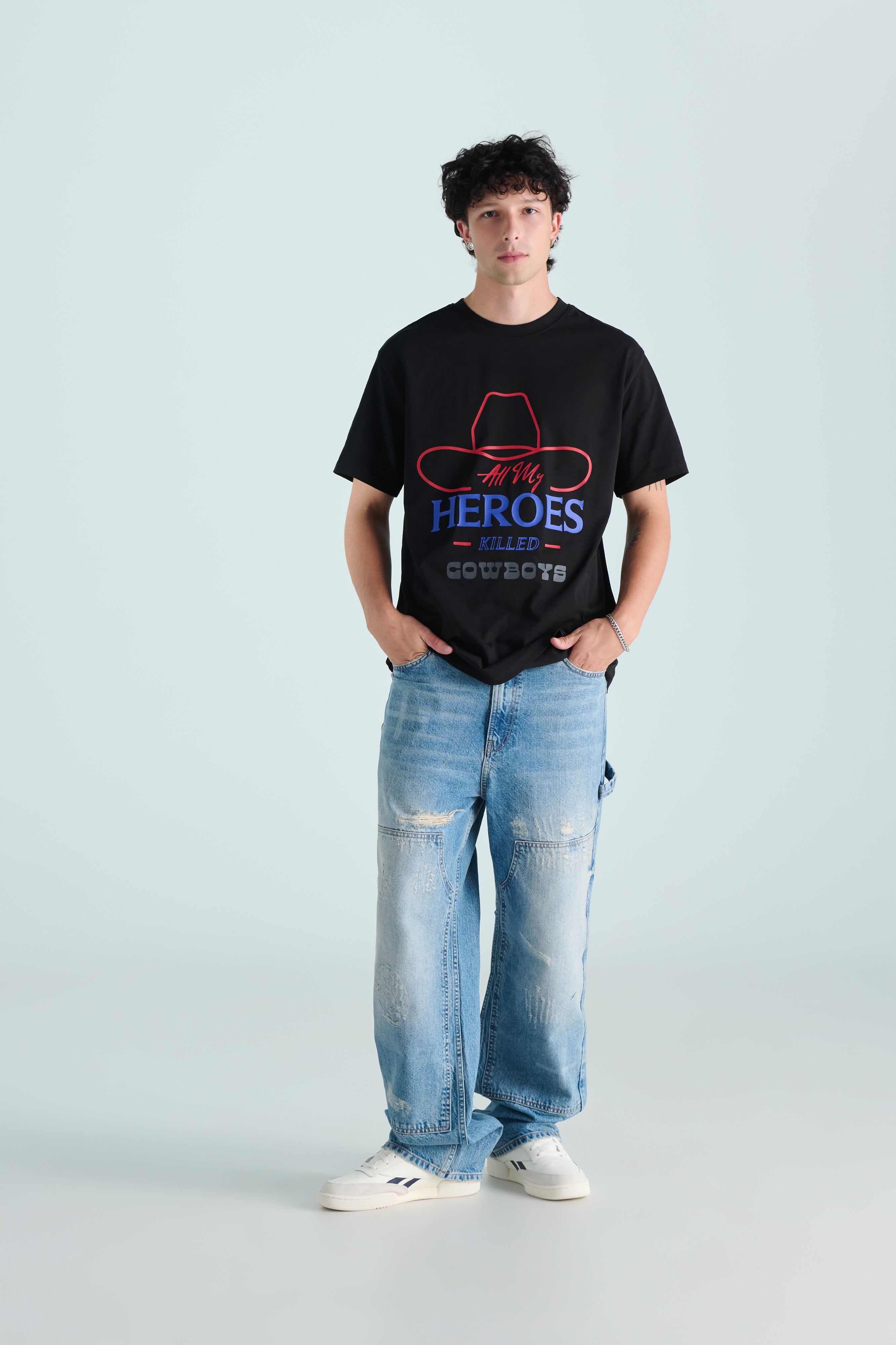 All My Heroes Tee - Black