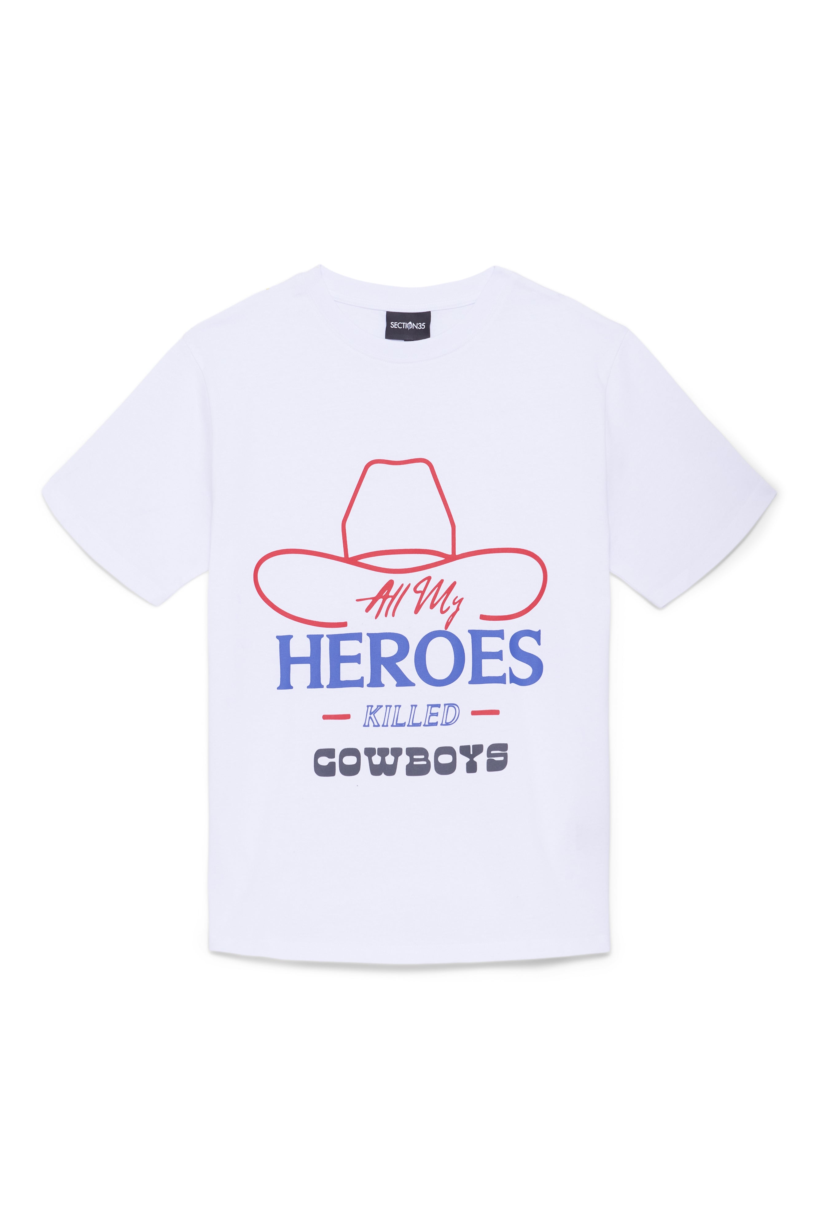 All My Heroes Tee - White