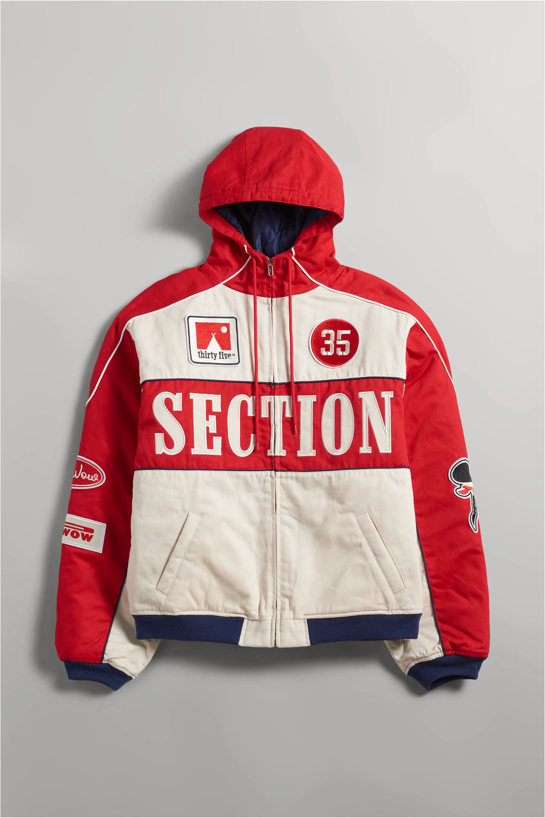 SECTION 35 GRAND EXIT JACKET RED