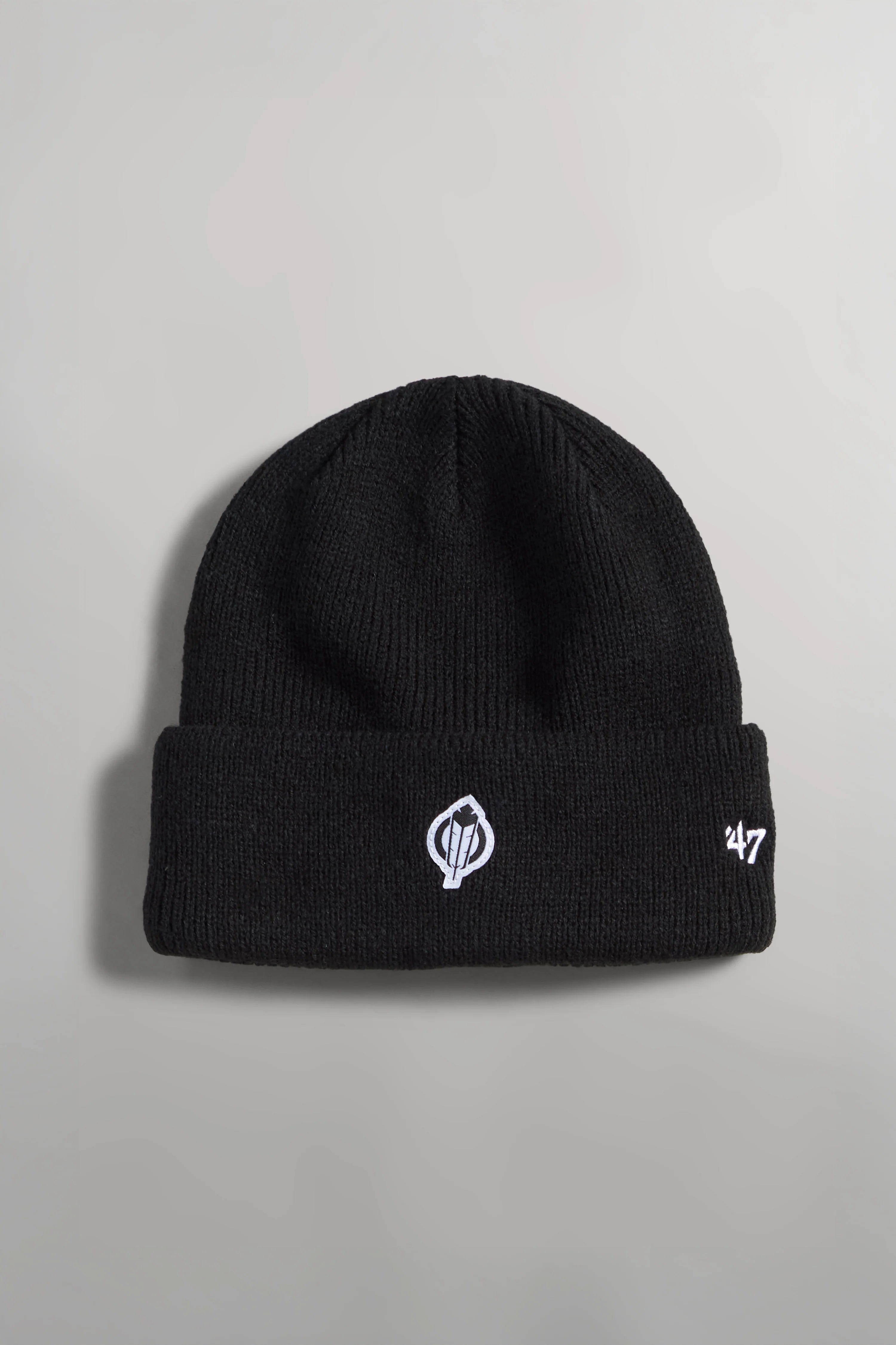 SECTION 35 x 47 OG Forever Beanie - Woven Patch Black