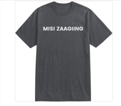 misi zaagiing - more than land: t-shirt