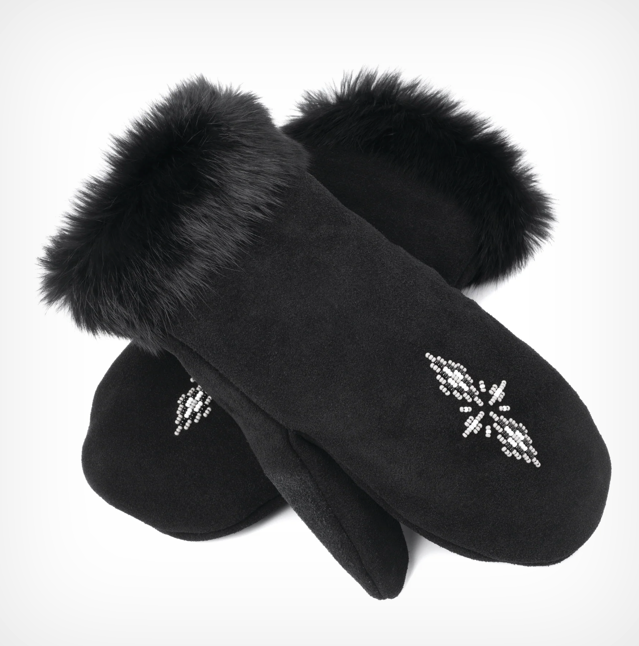 MM - Fur Trim Mitt
