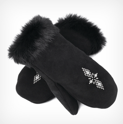 MM - Fur Trim Mitt