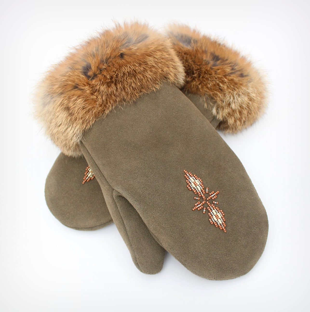 MM - Fur Trim Mitt