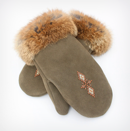 MM - Fur Trim Mitt