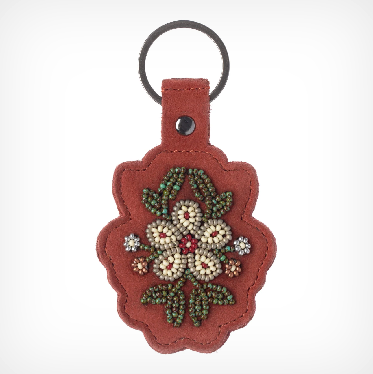 MM - Floret Beaded Keychain