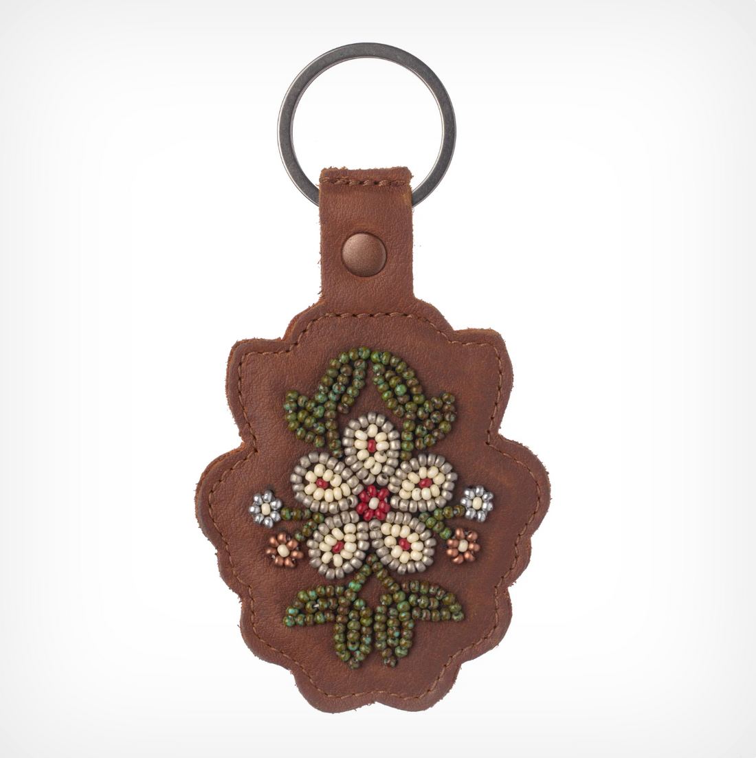 MM - Floret Beaded Keychain